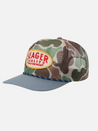 Seager Old Town All Mesh Snapback Camo Blue Men's Adjustable Headwear Hat Athens GA Georgia Kempt Menswear Store Near Me