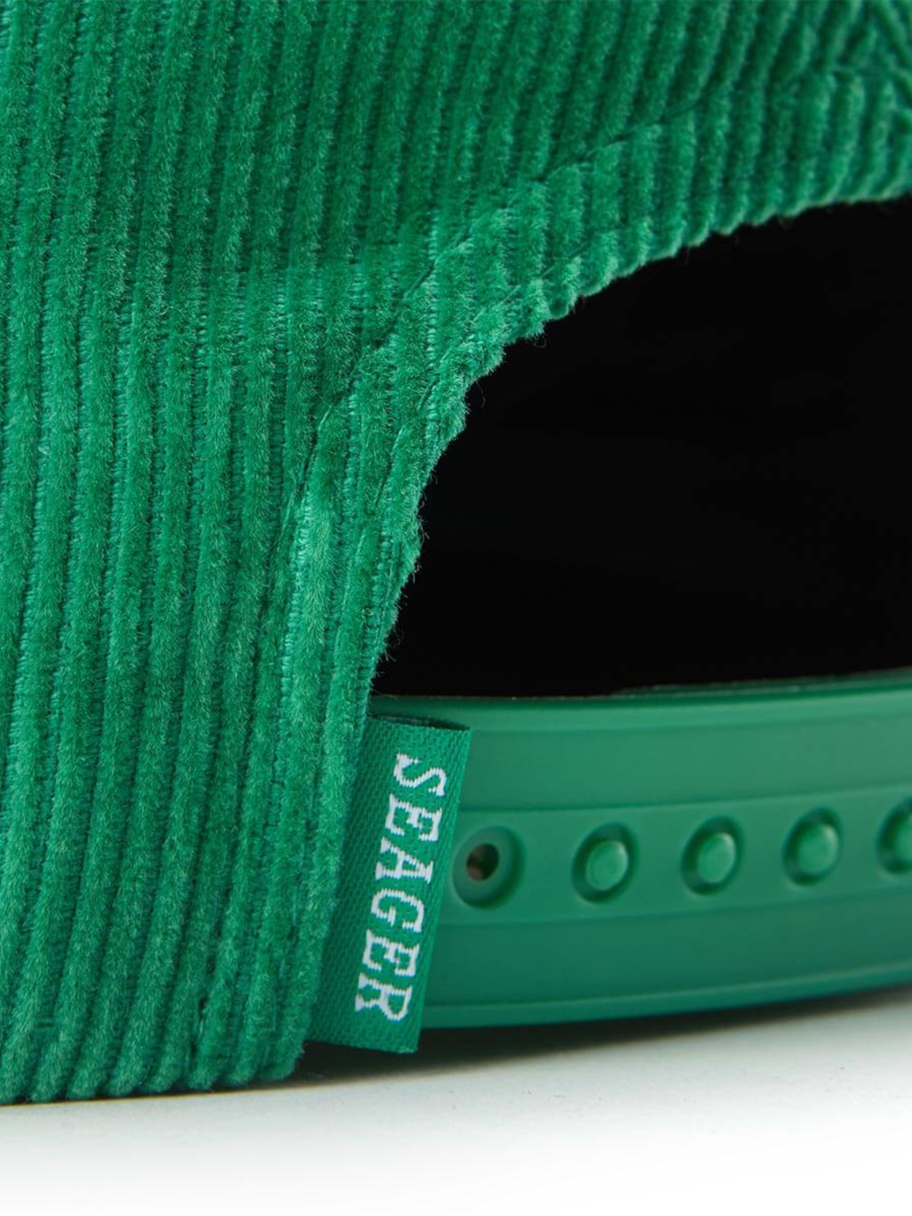 Seager Ramblin' Woman Cord Snapback Light Green Hat Unisex Corduroy Embroidered Cap For Women Athens GA Georgia Kempt Menswear Store Near Me