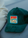 seager trip cotton corduroy snapback hat green embroidered patch kempt athens ga georgia men's clothing store