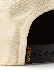 Seager Wilson Snapback Black White Men's Hat Ballcap Accessory For Men Athens GA Georgia Kempt Menswear Store Near Me