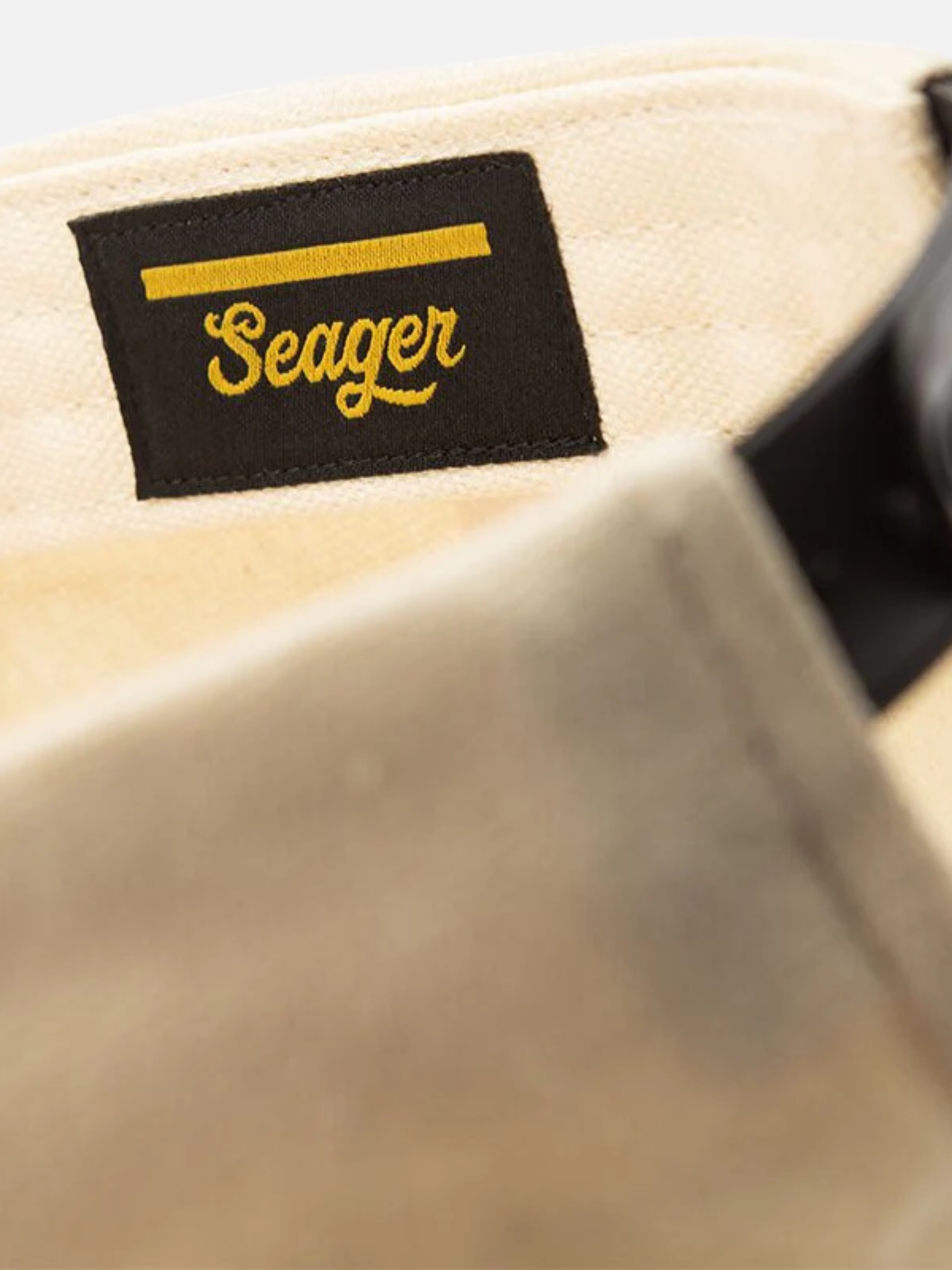 Seager Wilson Snapback Black White Men's Hat Ballcap Accessory For Men Athens GA Georgia Kempt Menswear Store Near Me