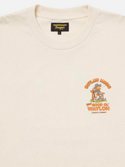 Seager X Waylon Jennings Outlaw Tee Vintage White Men's Graphic SS Short Sleeve Tee Shirt For Men Athens GA Georgia Kempt Menswear Store Near Me