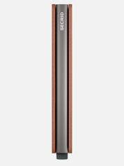 Secrid Slimwallet Texano Leather Saddle Brown Silver Gifts for Men Athens GA Georgia Kempt Menswear Store Near Me 