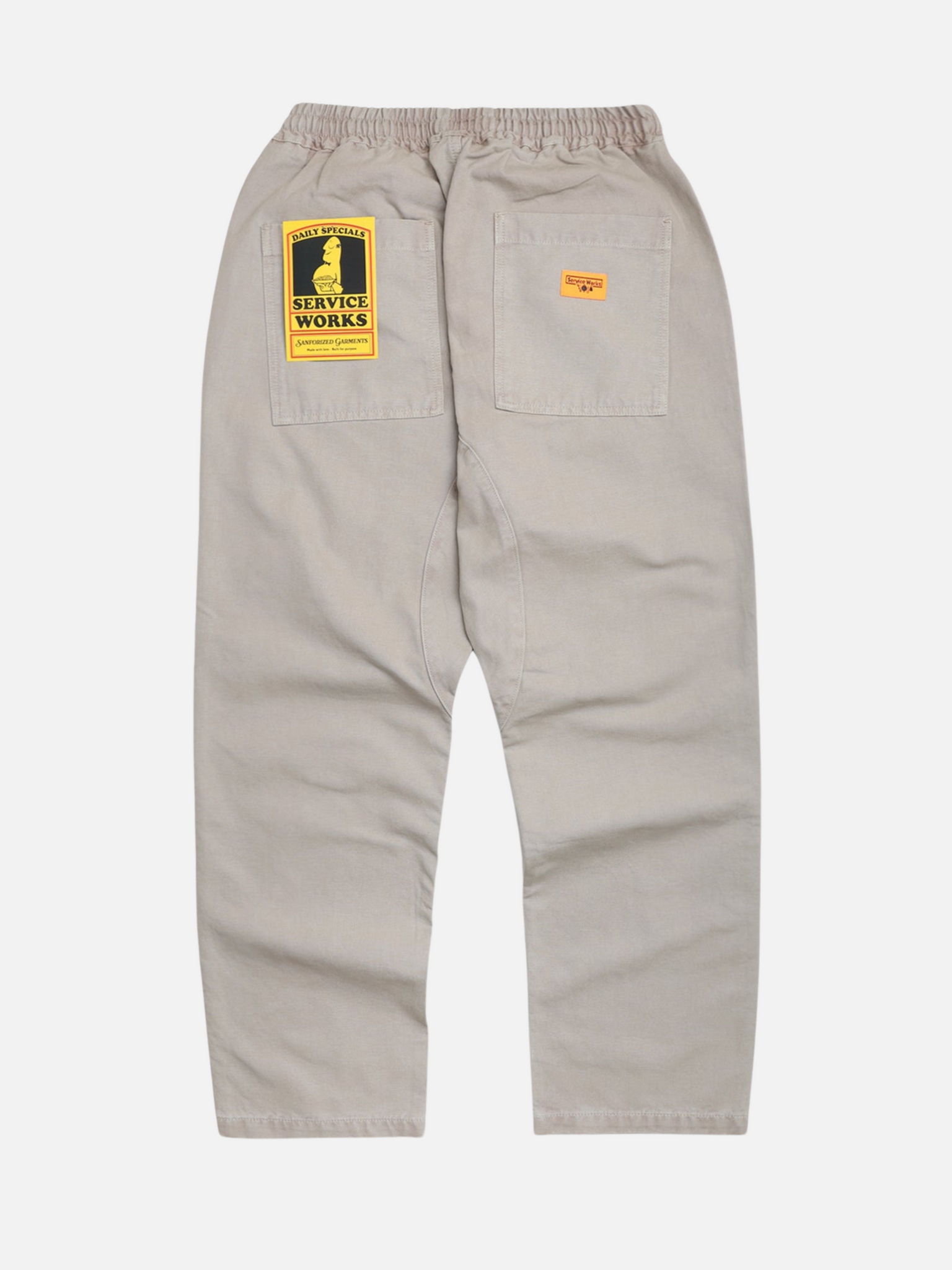 Service Works Classic Canvas Chef Pants Stone Beige Bottoms Athens GA Georgia Kempt Menswear Store Near Me