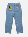 Service Works Denim Chef Pant Light Wash Blue Men’s Bottoms Trousers for Cooks Elastic Waistband Drawstring Athens Kempt Menswear Store