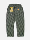 Service Works Canvas Chef Pants Green Checker Relaxed Elastic Waist Kempt Clothing Mens Store Athens Georgia