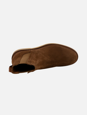 Shoe the Bear Kip Chelsea Boot Men’s Shoes Tan Suede Water Repellent Kemp Athens Menswear Store 