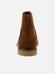 Shoe the Bear Kip Chelsea Boot Men’s Shoes Tan Suede Water Repellent Kemp Athens Menswear Store 