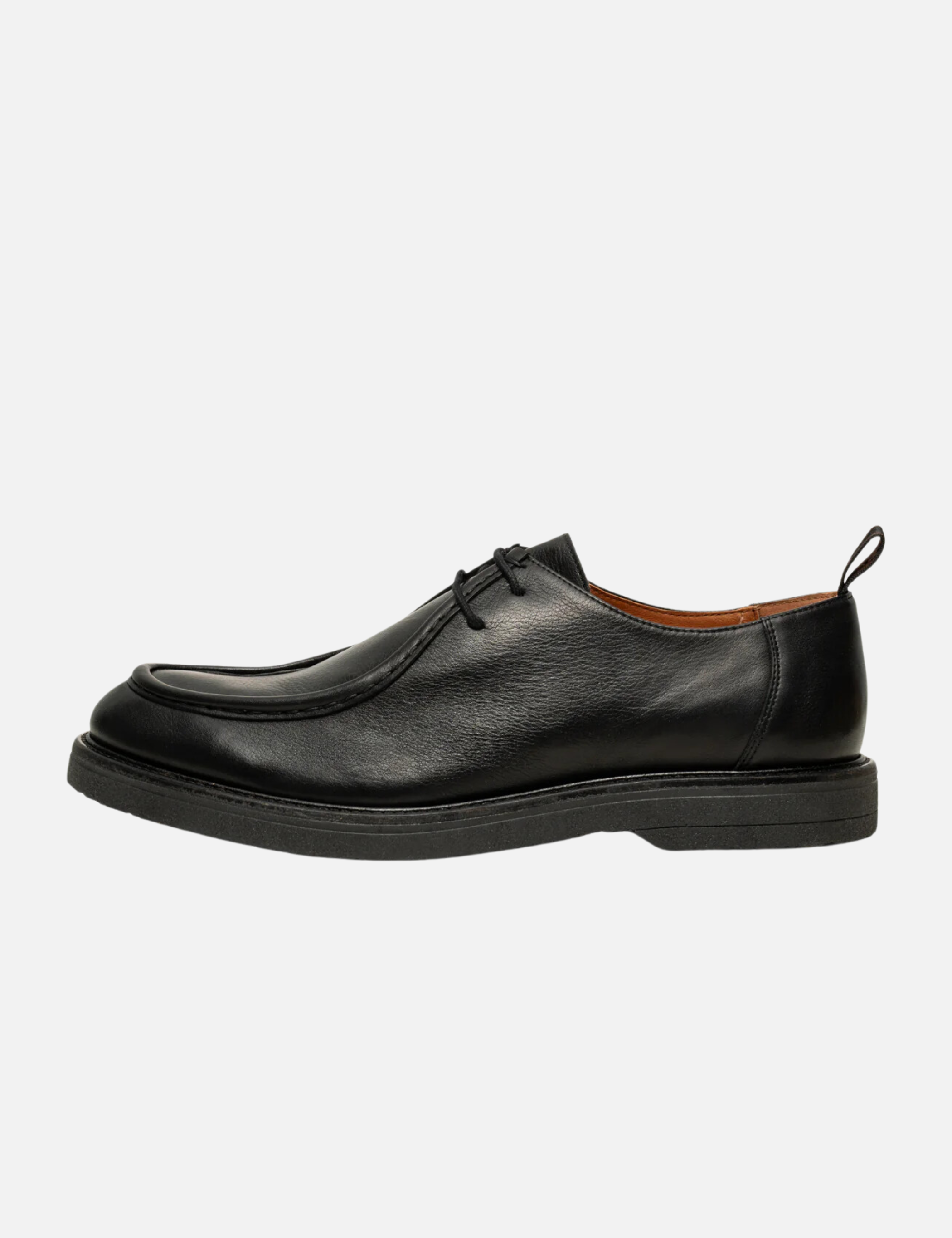 shoe the bear kip wallabee derby casual dress shoe with black water repellent lwg leather kempt athens ga georgia men's clothing store