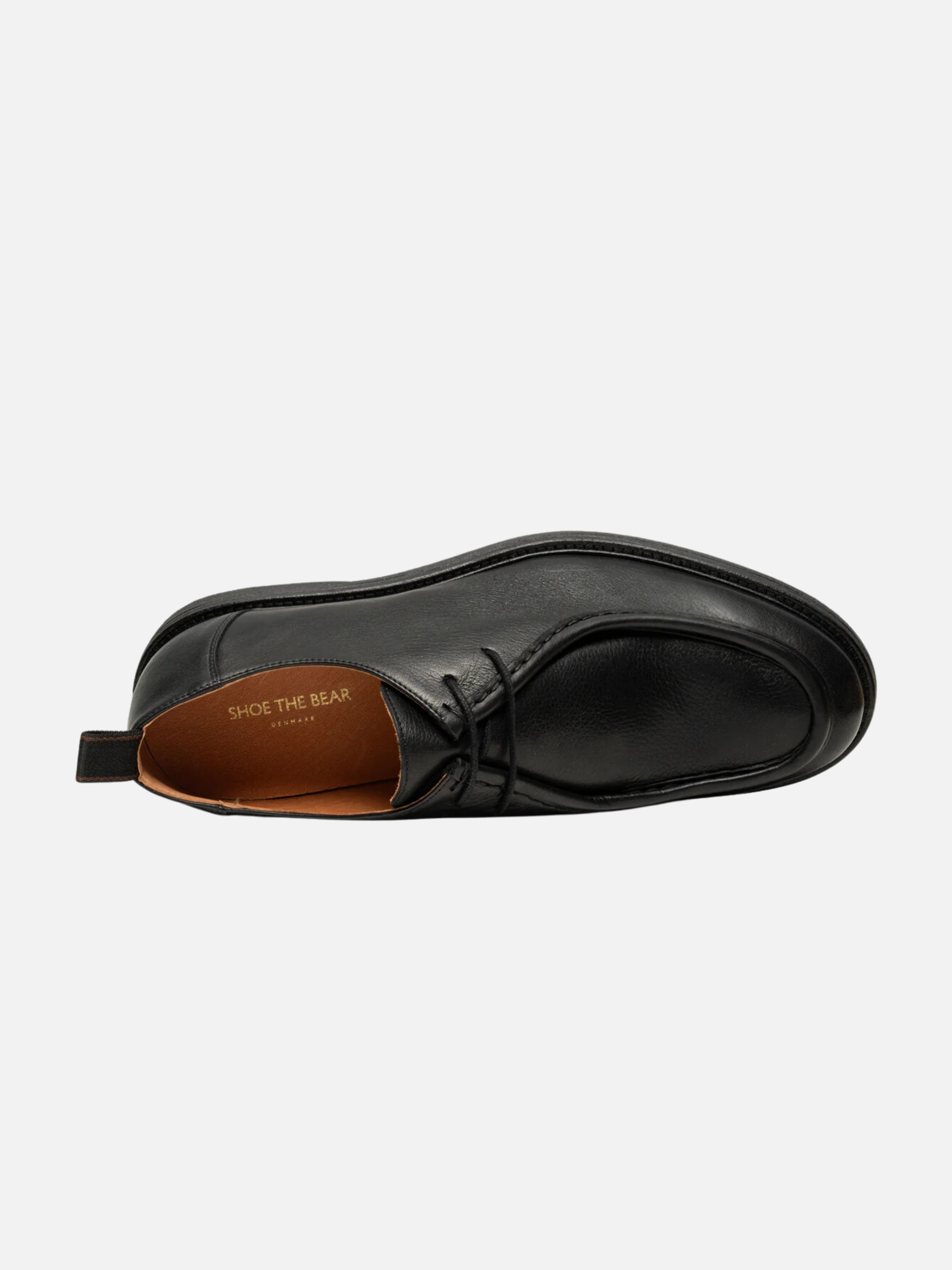 shoe the bear kip wallabee derby casual dress shoe with black water repellent lwg leather kempt athens ga georgia men's clothing store