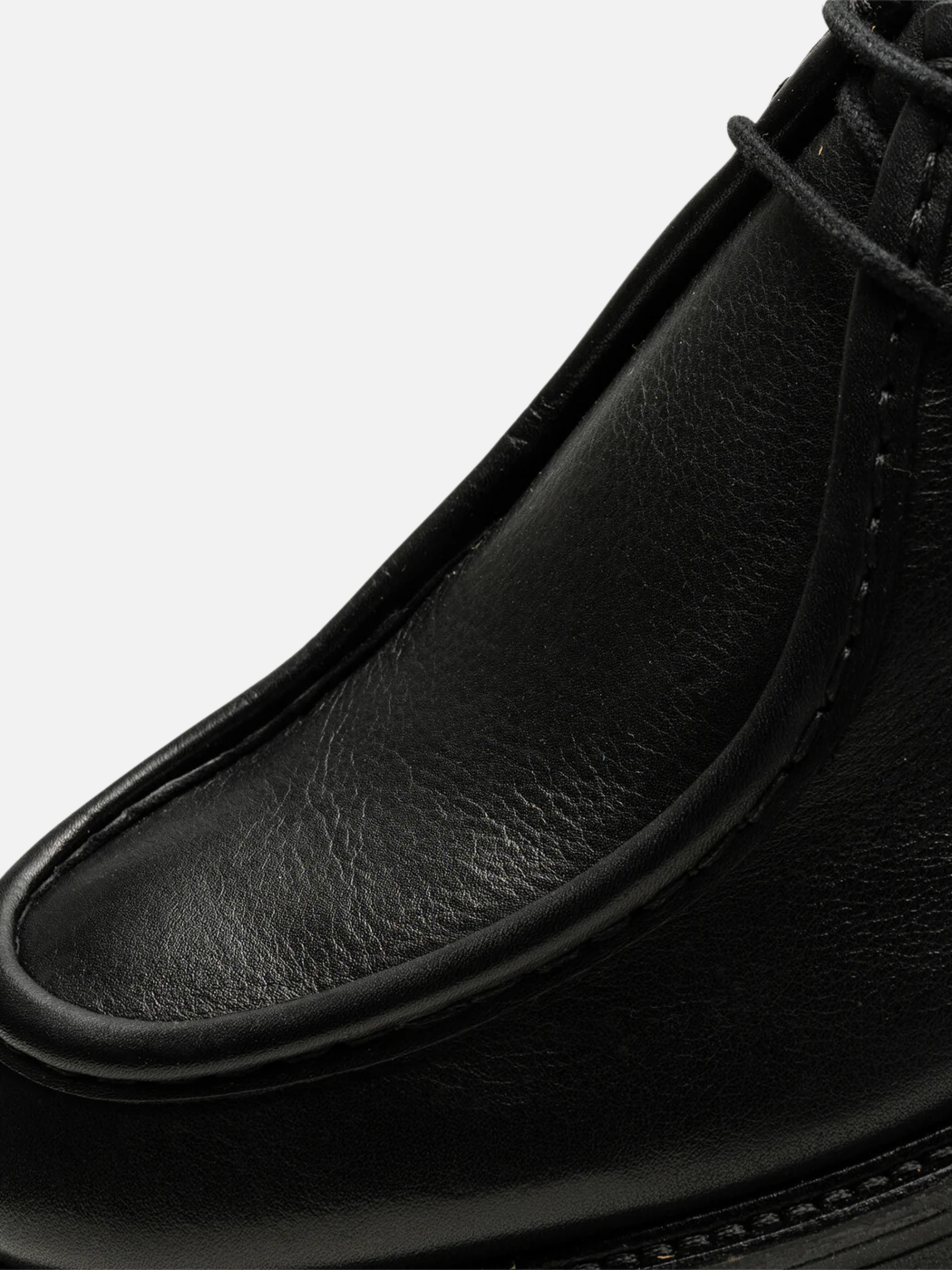 shoe the bear kip wallabee derby casual dress shoe with black water repellent lwg leather kempt athens ga georgia men's clothing store