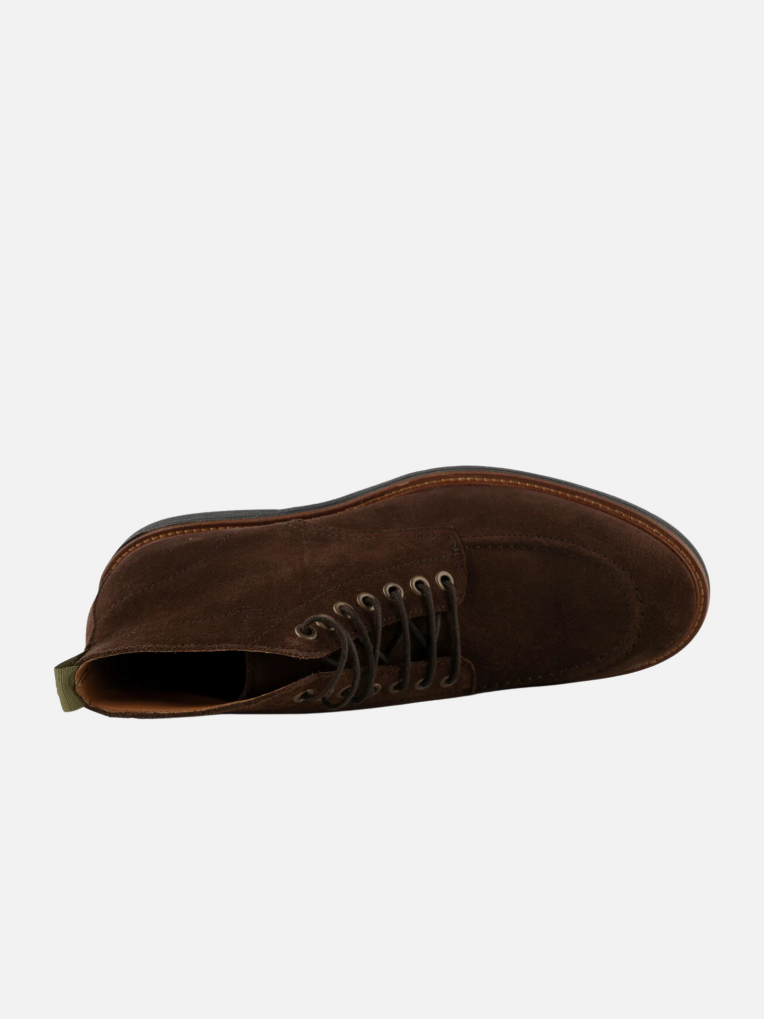shoe the bear kip apron lace-up boot with water repellant brown suede LWG leather kempt athens ga georgia men's clothing store
