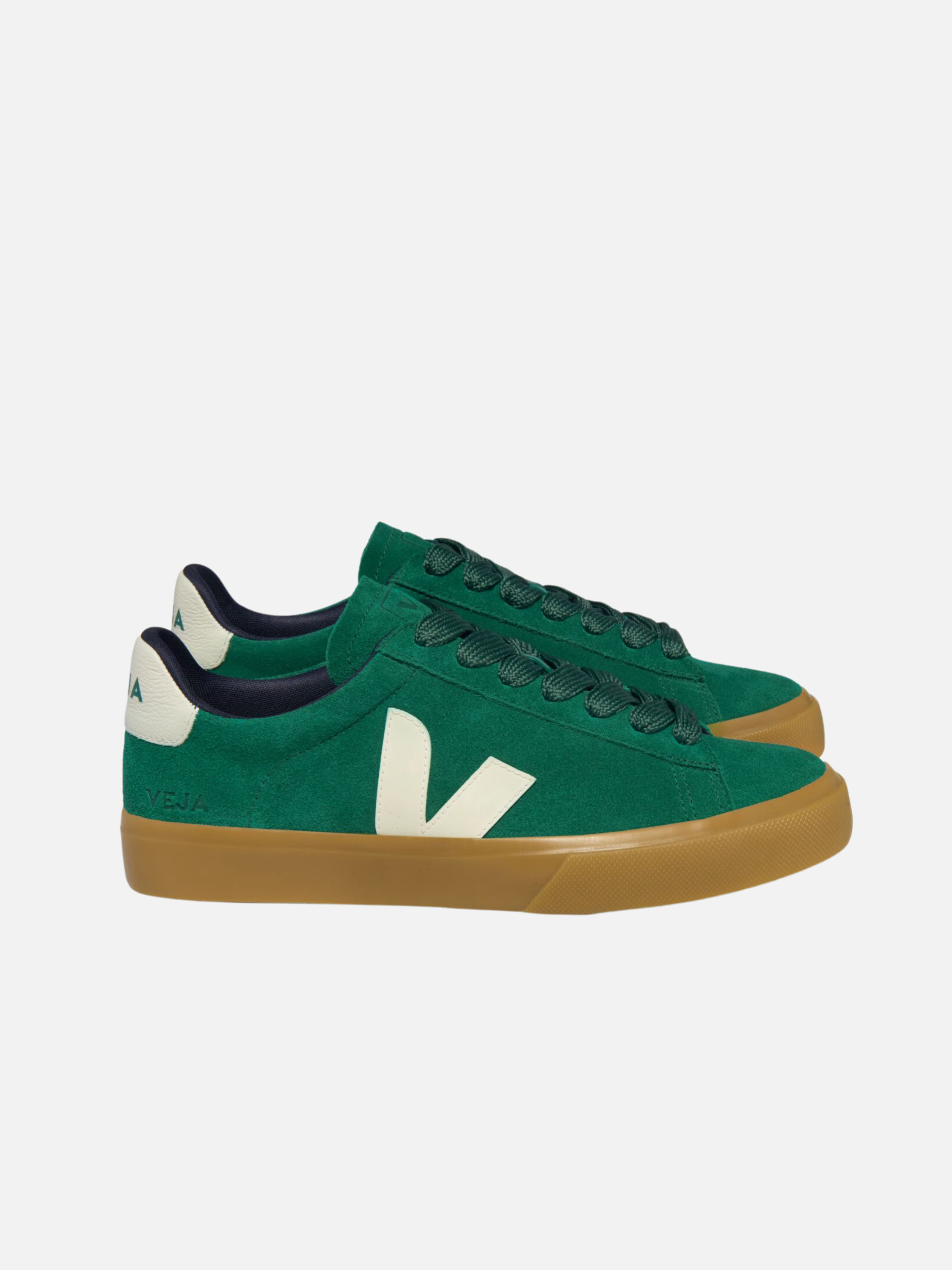 スニーカー VEJA Campo Bold Sneakers - Veja - Leather - Green Veja leather sneakers Campo green color CP0503322A at PRM US