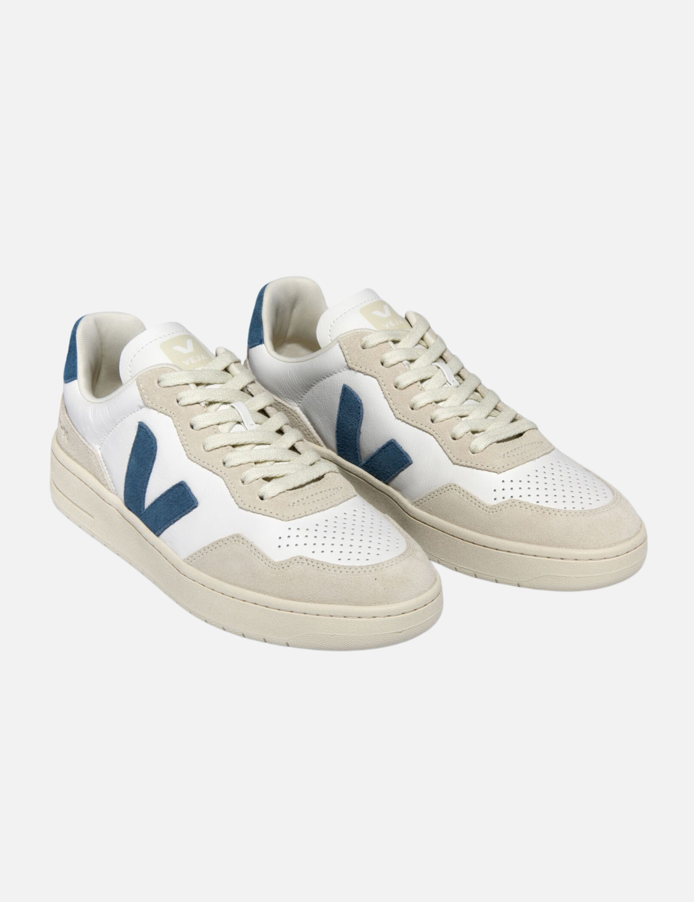 VEJA V-90 Leather Sneaker White California Men’s and Women’s Shoes Athens GA Georgia Kempt Menswear Store