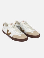 VEJA Volley Leather Sneaker White Tent Bark Men’s Shoes Athens GA Georgia Kempt Menswear Store