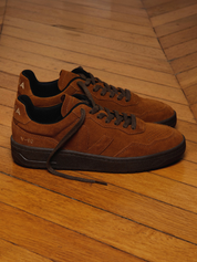 Veja V-90 Suede Sneaker Full Cognac Eagle Brown Dark Sole Fall Winter Men’s Women’s Shoes for Men Women Shoe Athens GA Georgia Kempt Menswear Store Near Me