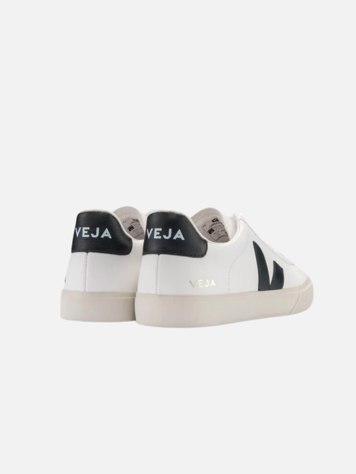 ゲンテン公式 新品 VEJA CAMPO WHITE × BLACK 38 ヴェジャ スニーカー