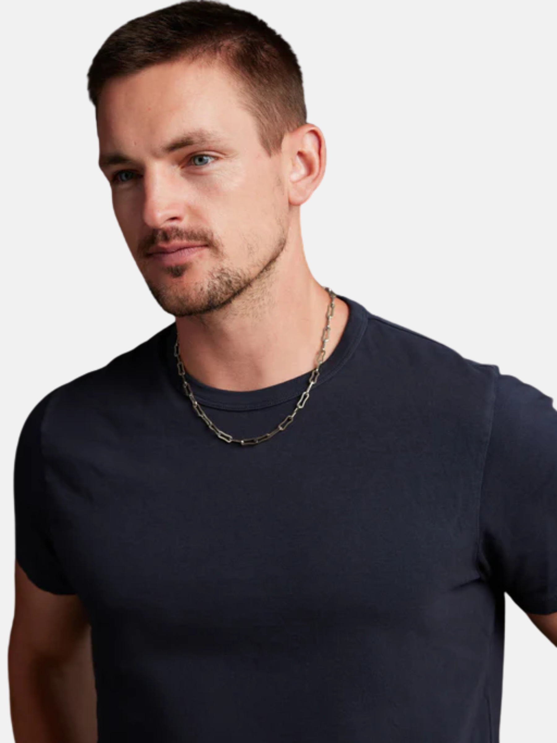 Waterproof Silver Large Cable Chain Necklace Men's 20"/22" Inch Chain Accessory For Men Athens GA Georgia Kempt Menswear Store Near Me