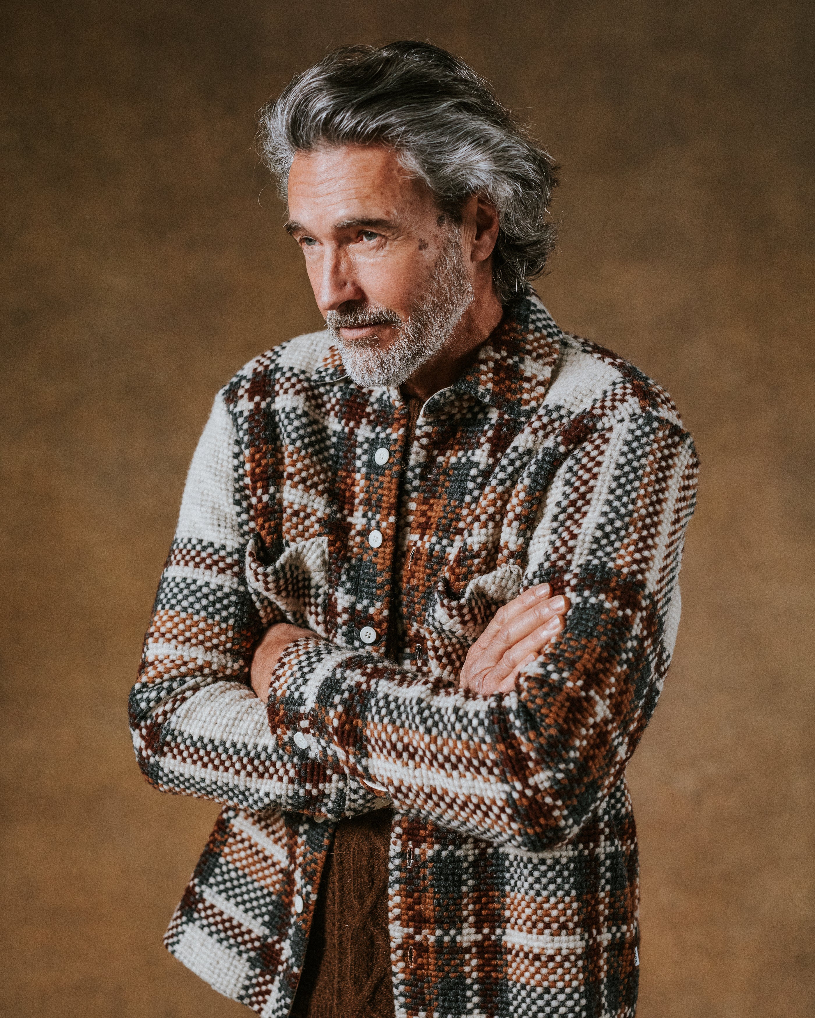 Whiting Wool Bobble Overshirt