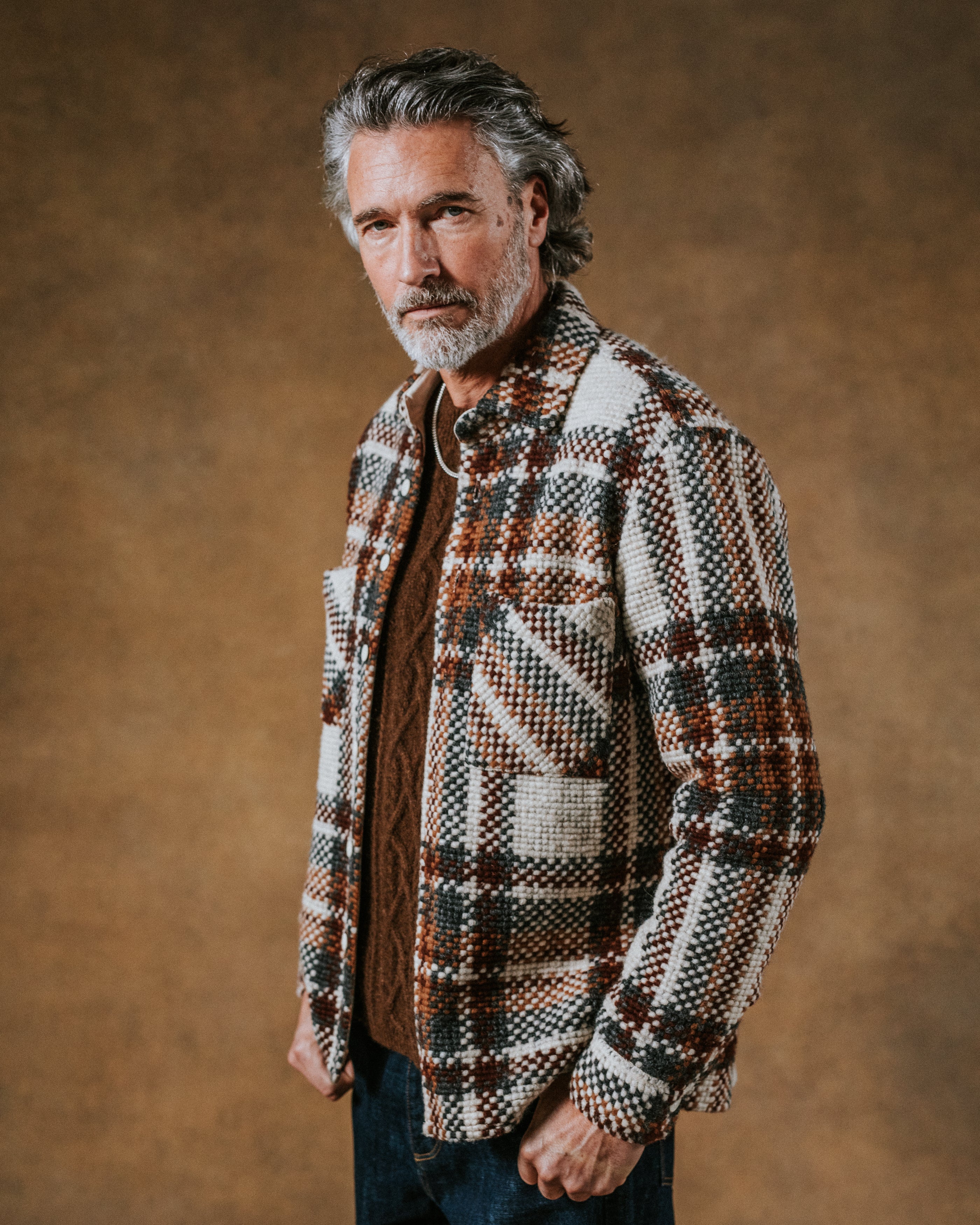 Whiting Wool Bobble Overshirt