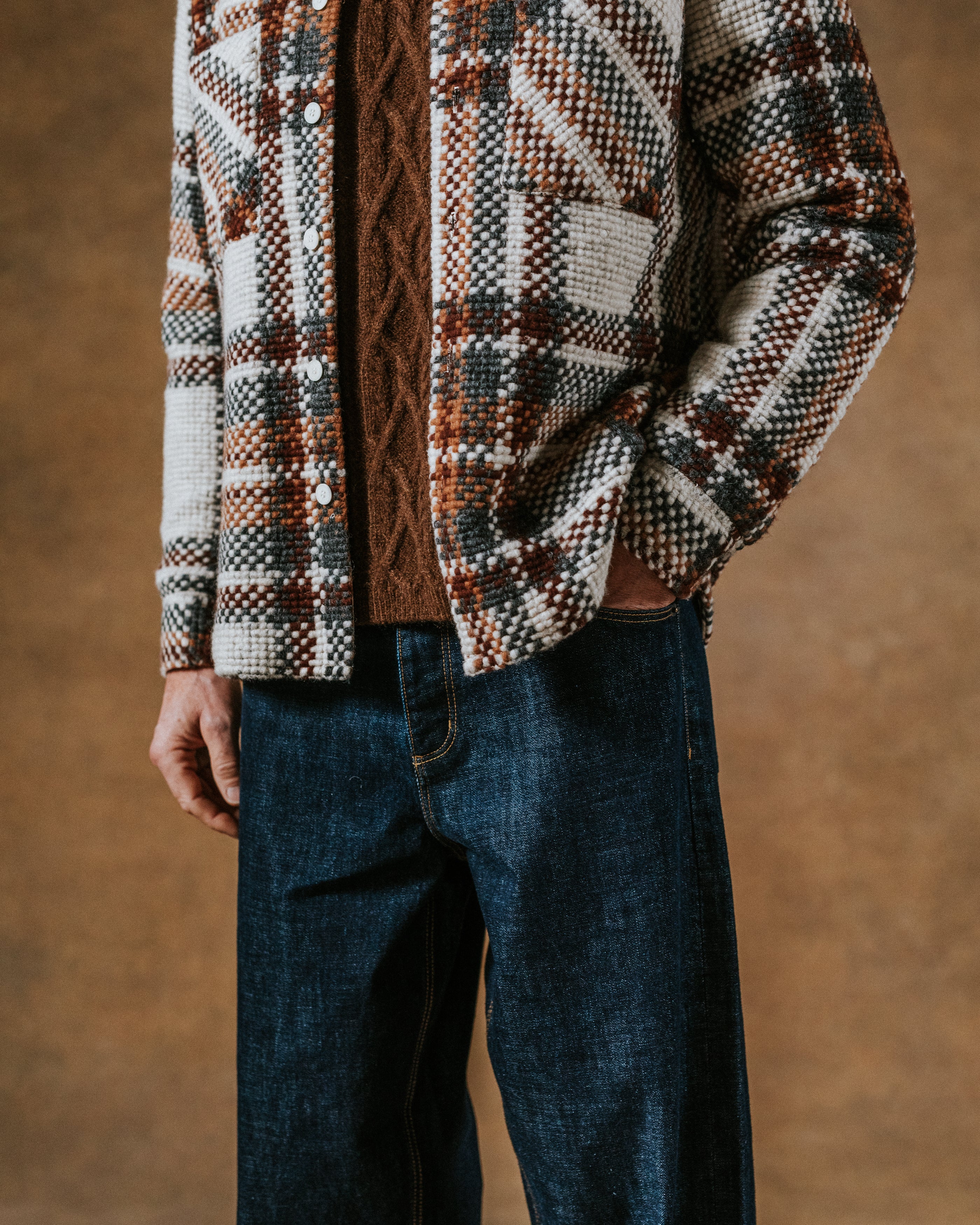 Whiting Wool Bobble Overshirt