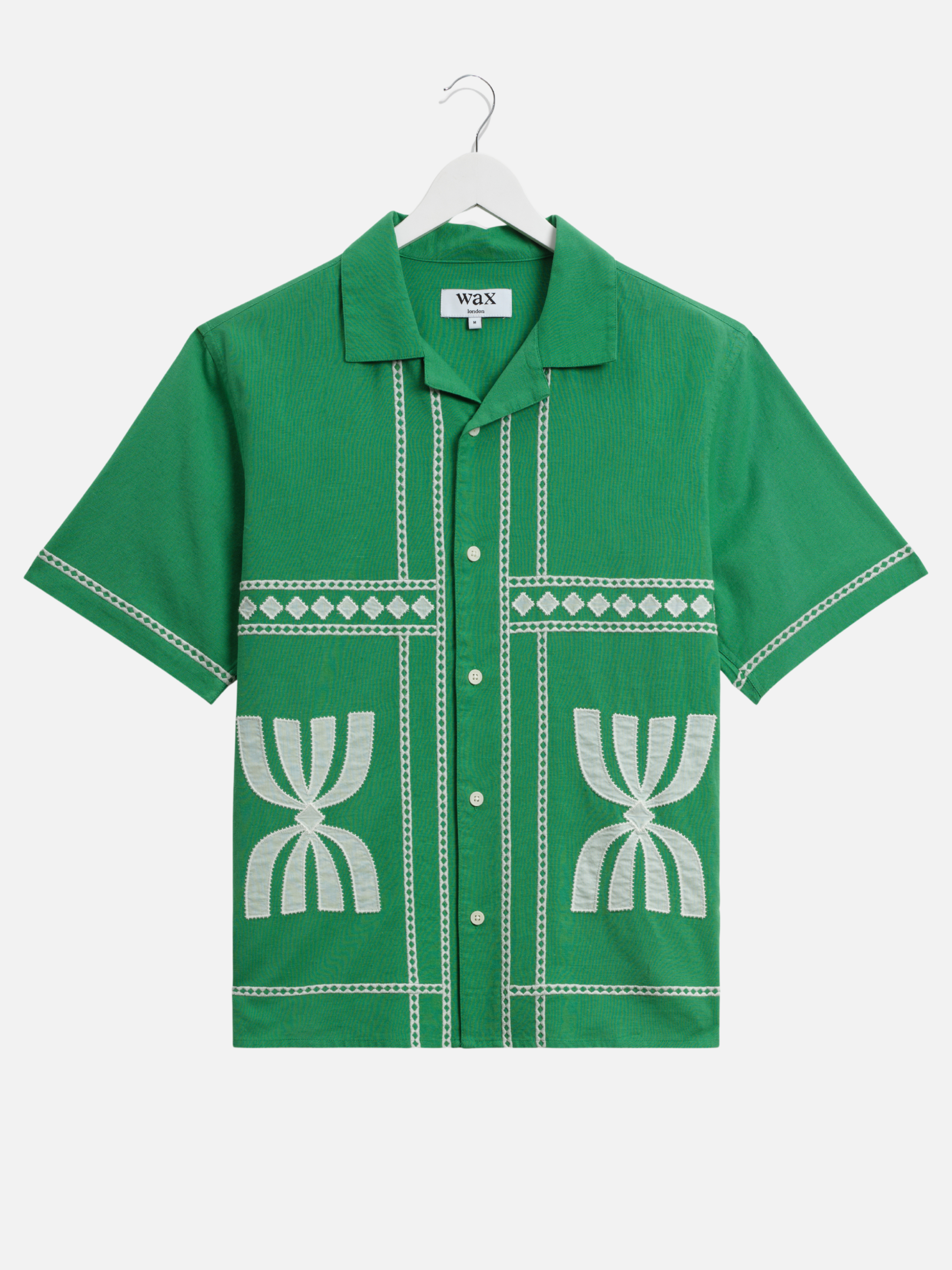 Wax Didcot Border Applique Shirt