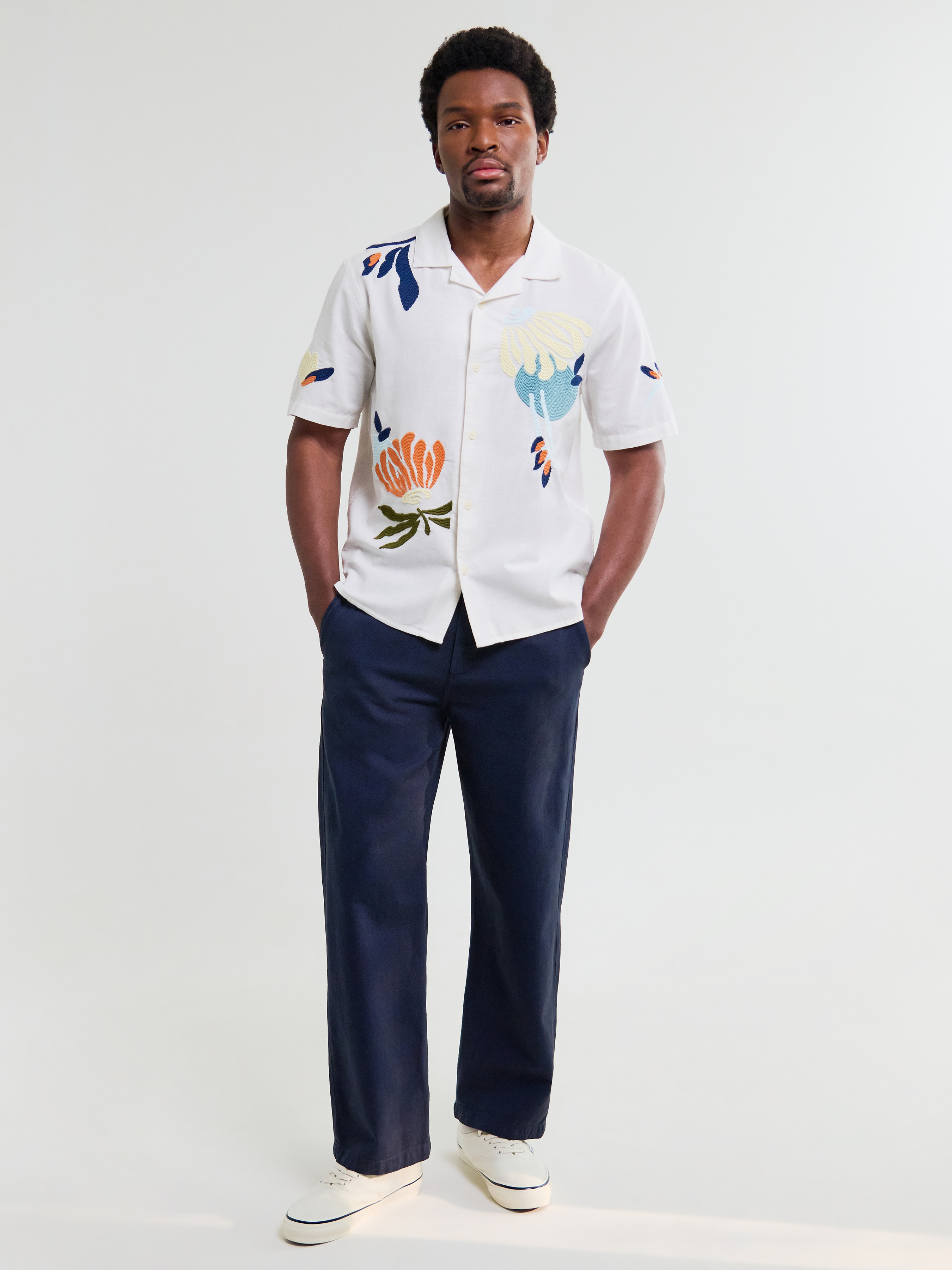 Wax Didcot Chunky Flower Shirt