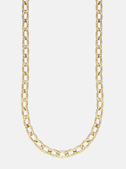 We Are All Smith 5mm Gold Textured Cable Chain Necklace For Men Kempt Athens Men's Clothing Store Jewelry Accessories