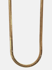 We Are All Smith Herringbone Gold Herringbone Chain Necklace Men's Gold Plated Accessory For Men Athens GA Georgia Kempt Menswear Store Near Me