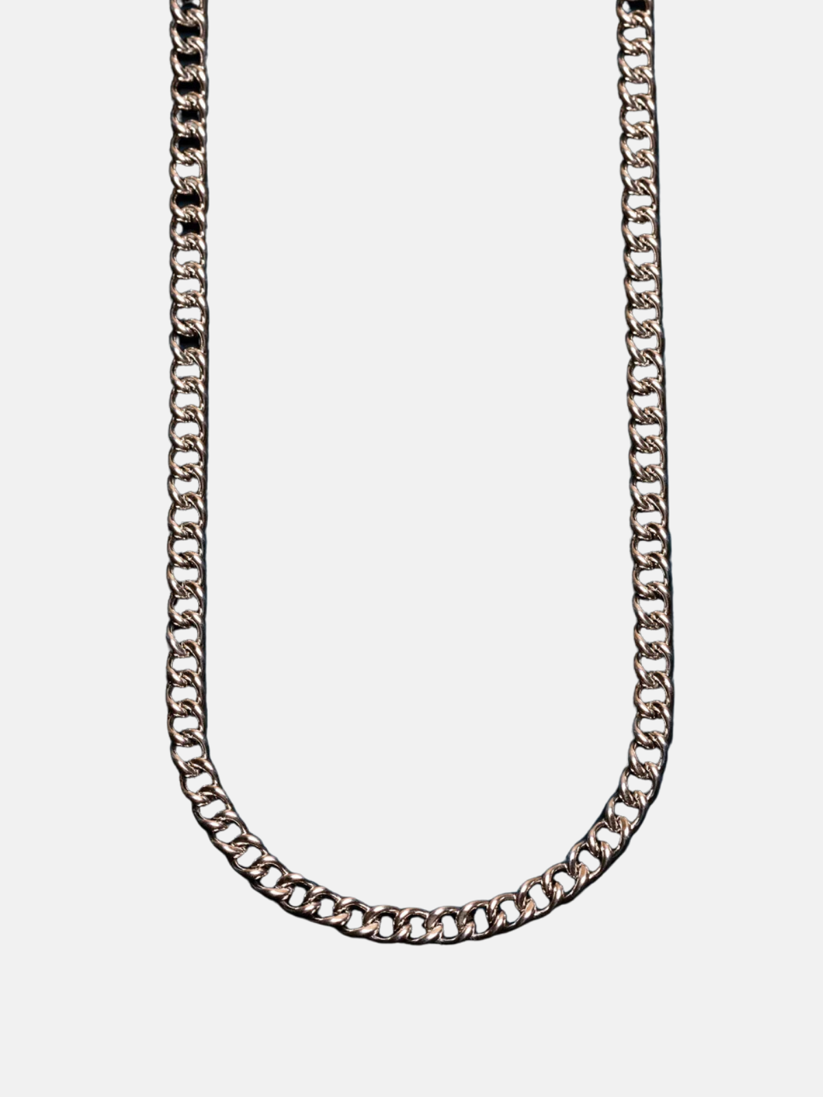 Waterproof 4.5mm Curb Chain Necklace