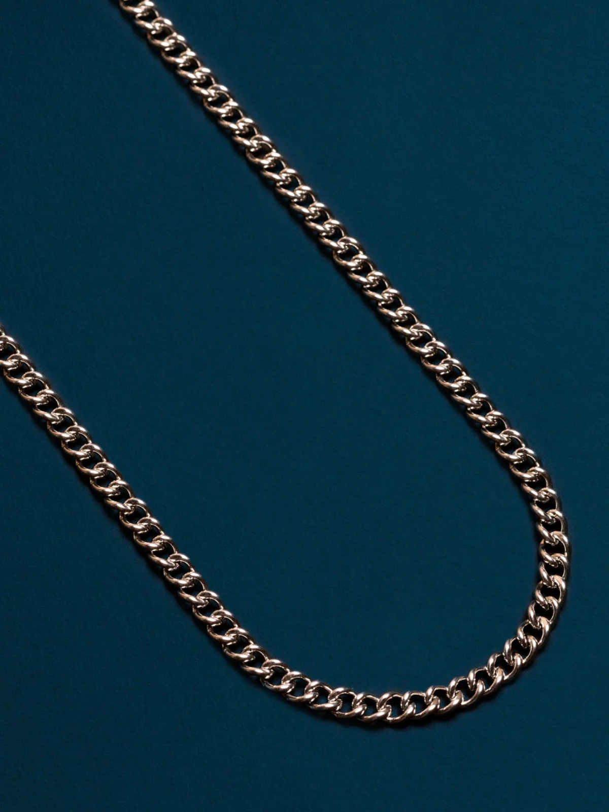 Waterproof 4.5mm Curb Chain Necklace