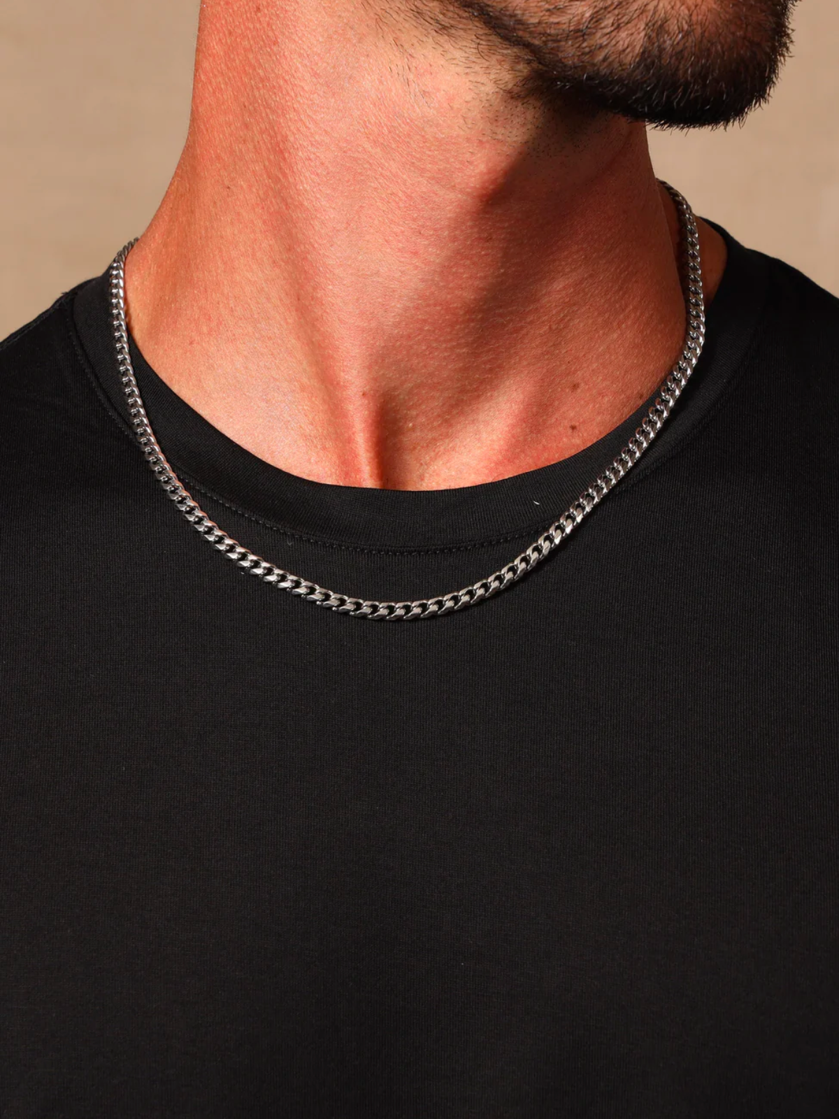 Waterproof 5mm Cuban Chain Necklace