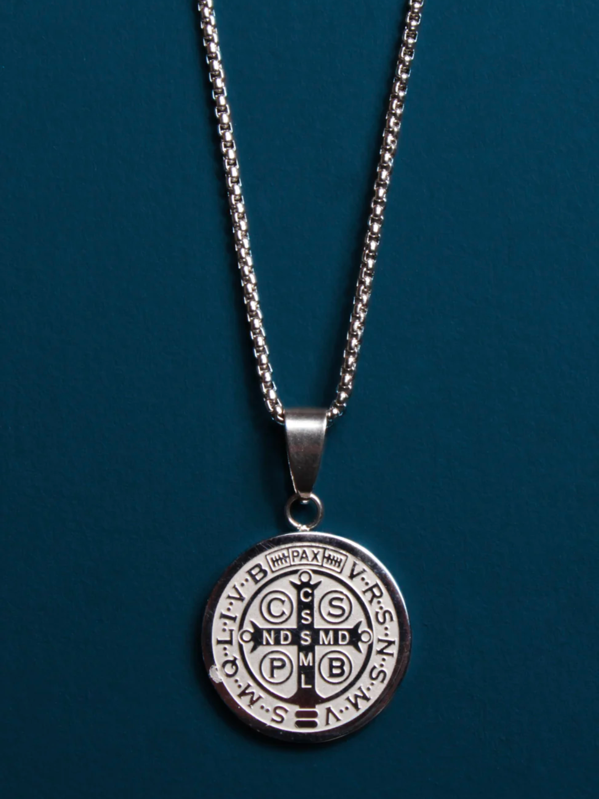 St. Benedict Medal Necklace - Large