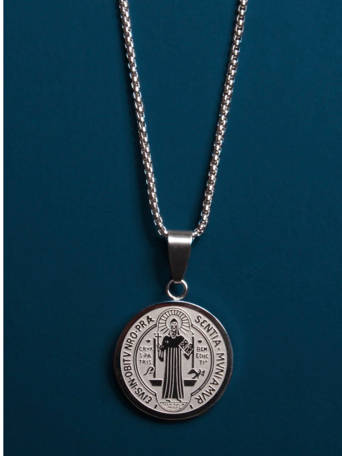 St. Benedict Medal Necklace - Large
