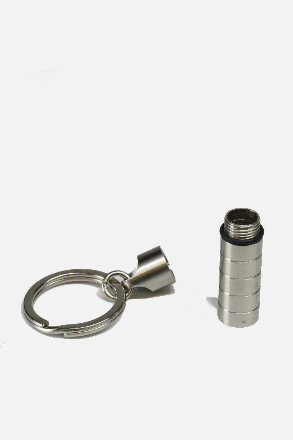 Steel Keychain Cash Tin