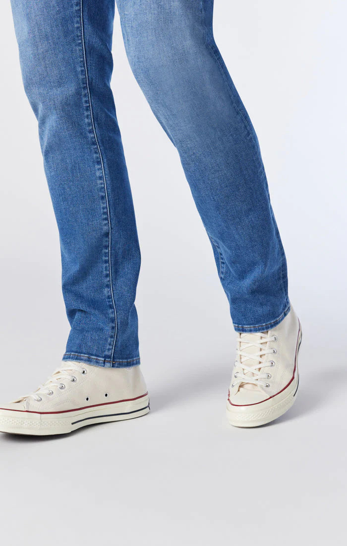 Mavi Jake Slim Jean - Mid Brushed Athletic – Kempt