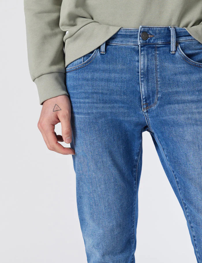 Mavi Jake Slim Jean Mid Brushed Athletic Kempt Mens Jeans Athens Georgia Shop