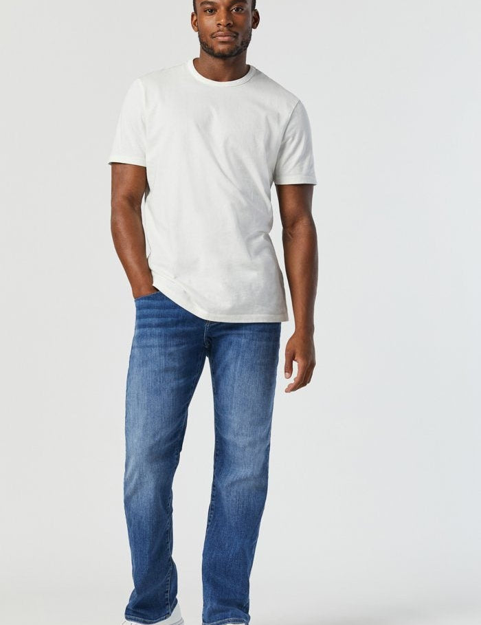 Mavi Marcus Slim Straight Jean Mid Foggy Kempt Athens Mens Clothing Mens Store