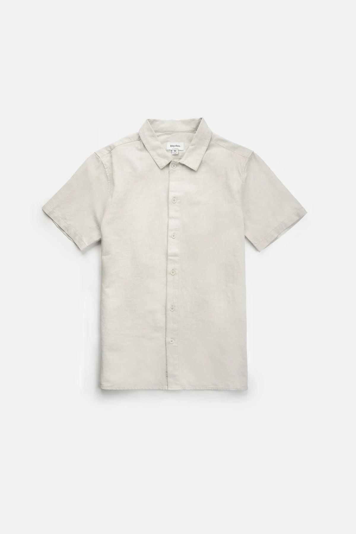 Rhythm Classic Linen SS Shirt - Sand